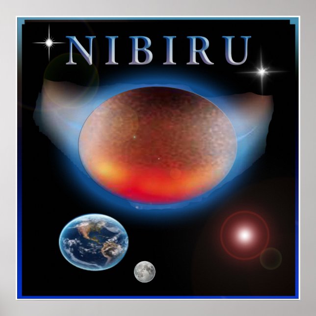 Poster Planeta X Nibiru (Frente)