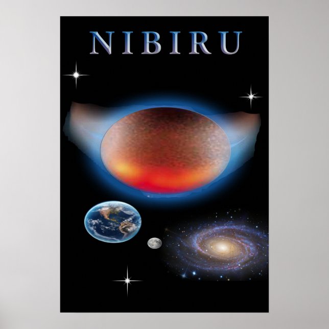 Poster Planeta X Nibiru (Frente)