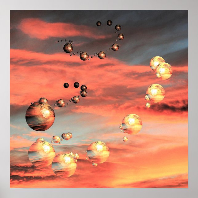 Poster Planetas Aproximados (Frente)