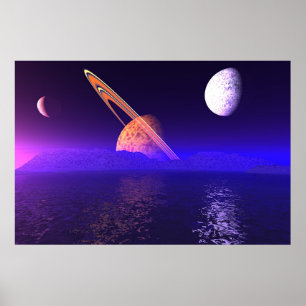 Poster Planetscape estrangeiro