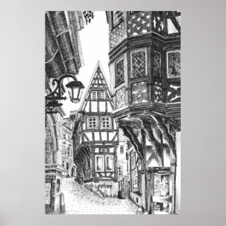 Poster Planície Medieval