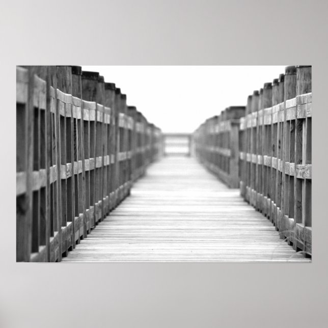 Pôster Planks Blurry (Frente)