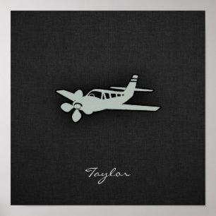 Poster Plano Cinza Ash