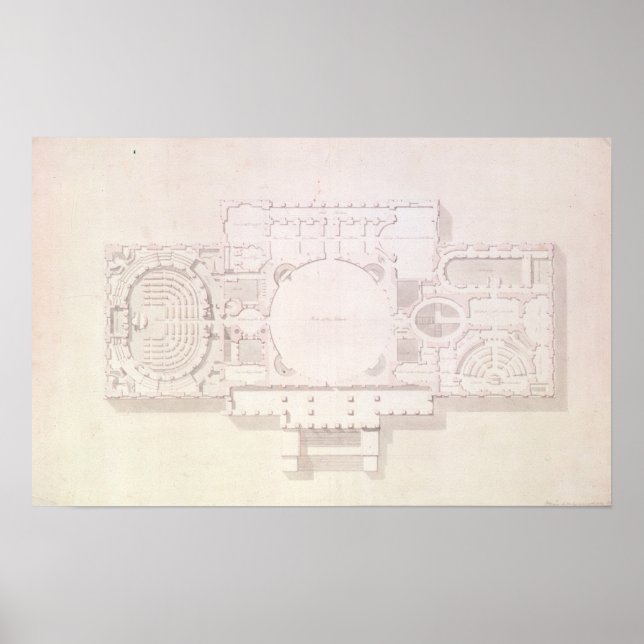 Poster Plano da História Principal do Capitólio, (Frente)