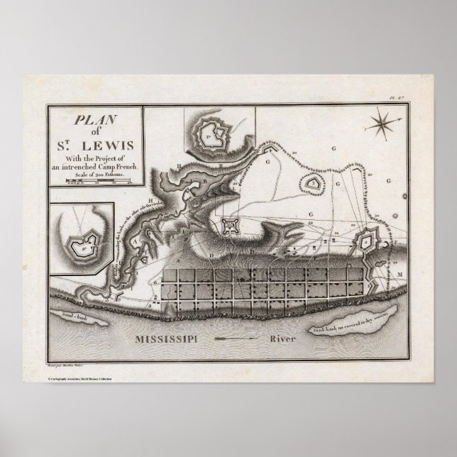 Pôster Plano da Rua Lewis (Frente)