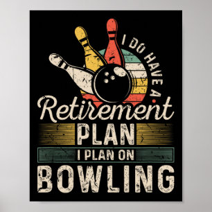 Poster Plano de Aposentadoria Boliche