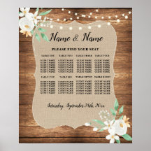 Plano de Assento de Casamento Mesa Floral Branco 8
