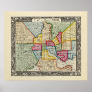 Poster Plano De Baltimore