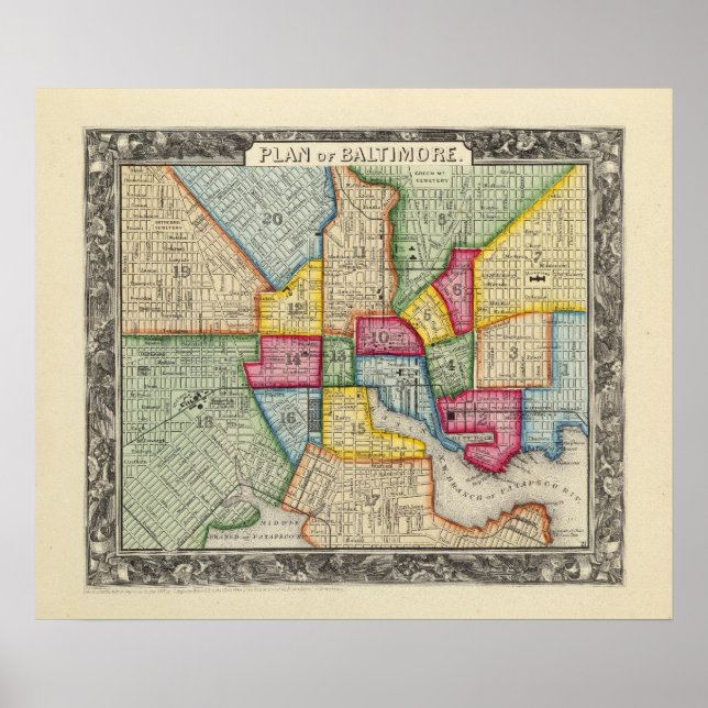 Poster Plano De Baltimore (Frente)