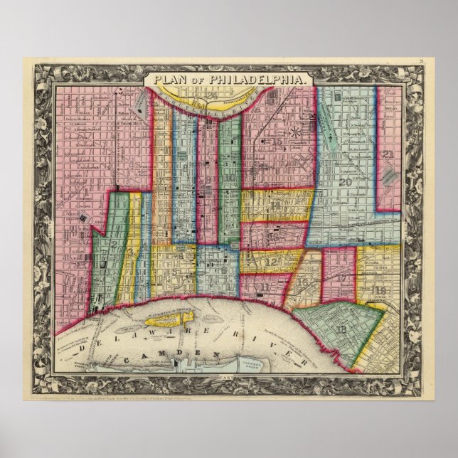 Pôster Plano De Filadélfia (Frente)