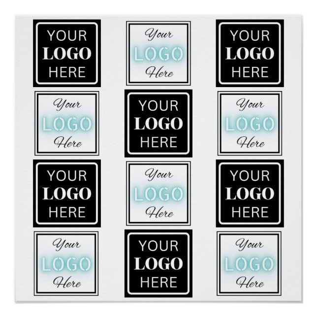 Pôster Plano de fundo simples e branco para eventos de do (Frente)