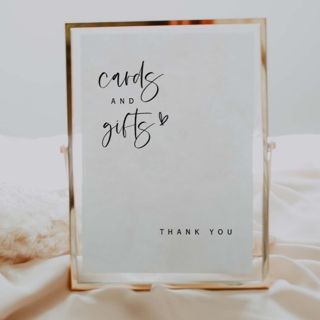 Poster Plano de Jantar de Boho Heart Cards & Gifts E100 (Criador carregado)