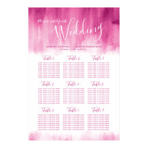 Plano de mesa de abstrato vermelho de casamento