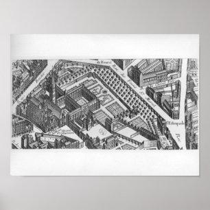 Pôster Plano de Paris