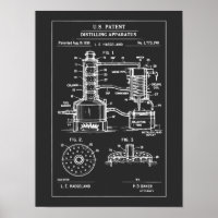 Plano de Patente de Destilação Vintage