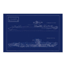 Plano do submarino U.S.S. Croaker