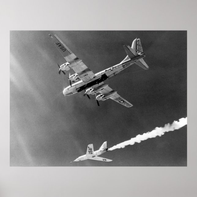 Pôster Plano Foguete X-2 (Frente)