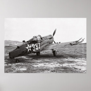 PÔSTER PLANO P-40 - PEARL HARBOR - 1941
