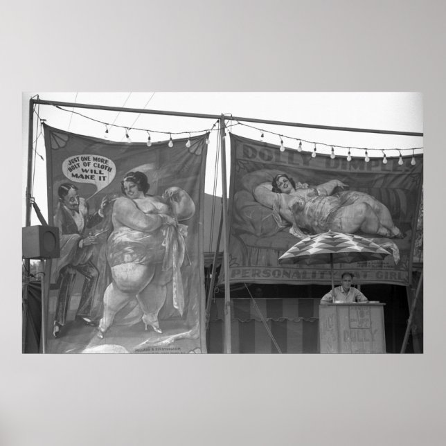 Pôster Plant City Side Show, 1939 (Frente)