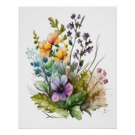 Pôster Planta Botânica Moderna Deixa Canvas Wall art