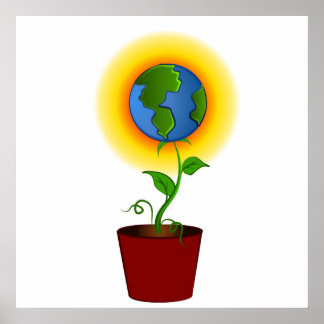 Poster Planta para a Terra