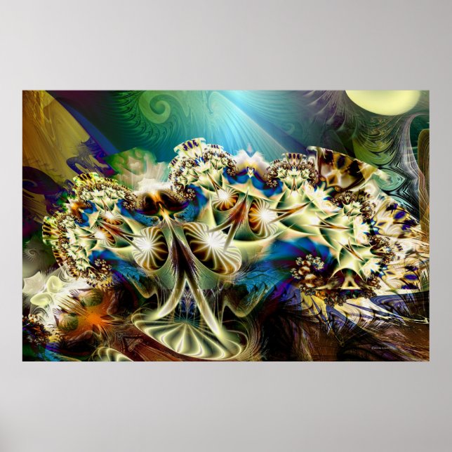 Poster planta surreal (Frente)