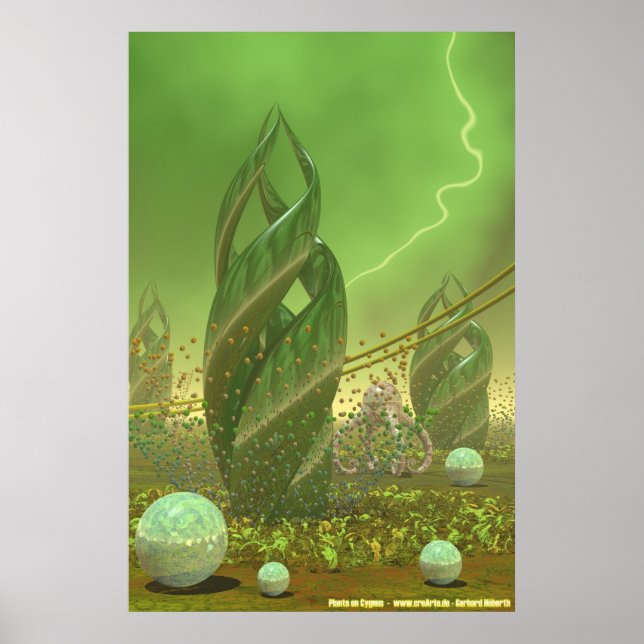 Pôster Plantas de Cygnus IV (Frente)