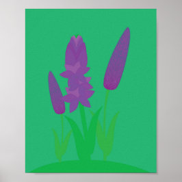 Poster Plantas de Lavanda