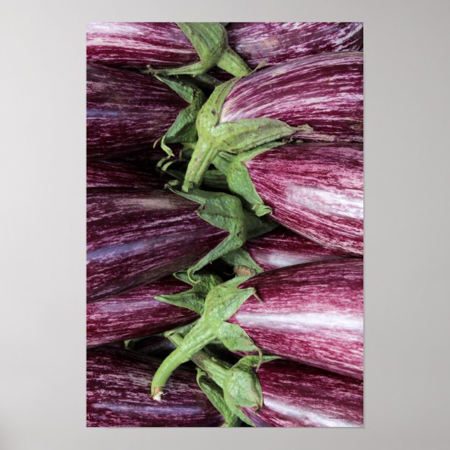 Poster Plantas de ovos num mercado (Frente)