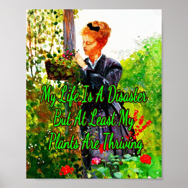 Poster Plantas Verão por Winslow Homer (Frente)