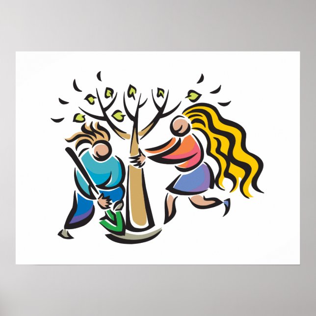 Poster Plante Uma Árvore (Frente)