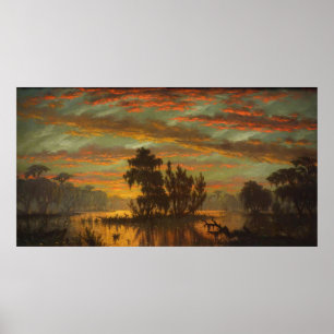 Poster Plaqueminas de Bayou (1881) por Joseph Rusling Mee