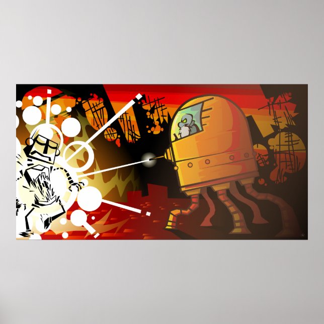 Pôster Plasmabot (Frente)