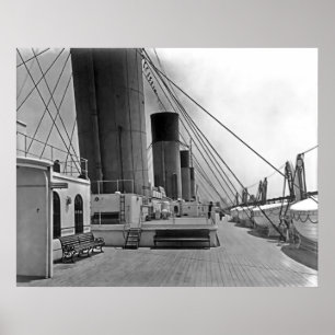 Pôster Plataforma de barco