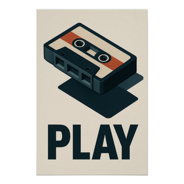 Pôster PLAY – L’affiche culte pour faire revivre la magie (Frente)