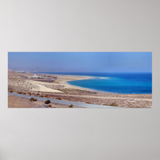 Pôster Playa de Sotavento en Fuerteventura