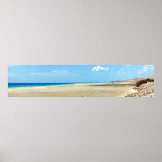 Poster Playa de Sotavento - Fuerteventura