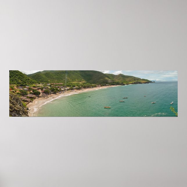 Poster Playa Manzanillo, Margarita (Venezuela) (Frente)