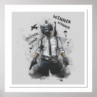 Poster Playerunknow Battleground PUBG