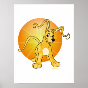 Pôster Playful yellow Gelert
