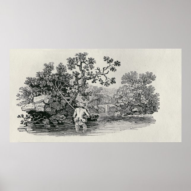 Poster Playing a Salmon (Frente)