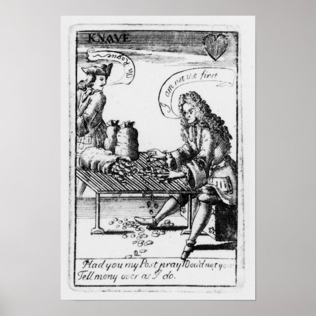 Pôster Playing cards commemorating (Frente)