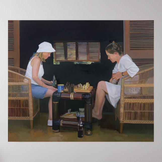 Pôster Playing Chess at Goldeneye (Frente)