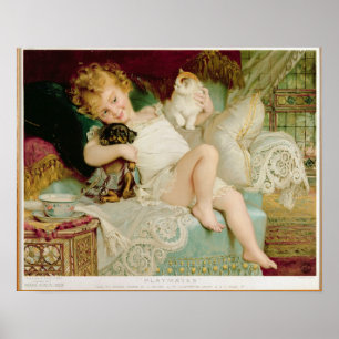 Pôster Playmates, do ano das peras, 1903