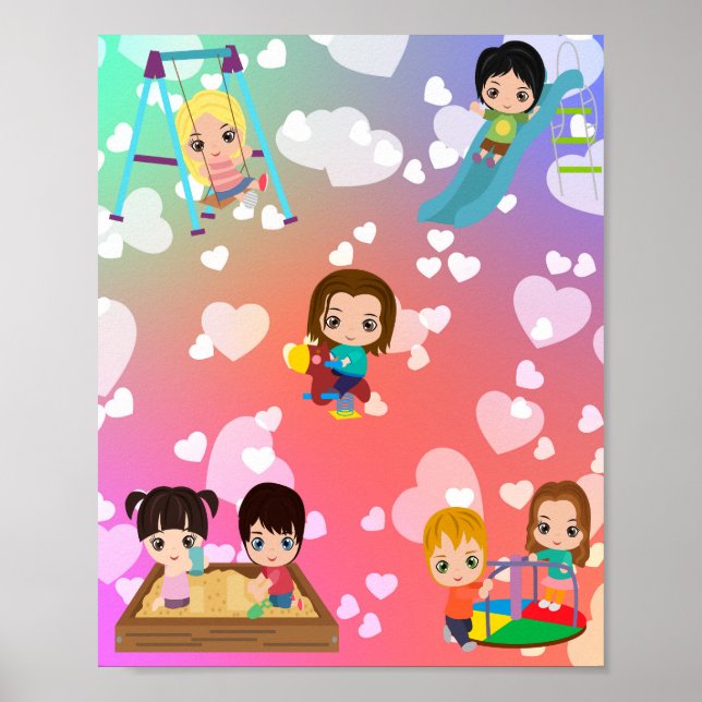 POSTER "PLAYTIME" KIDS  (Frente)