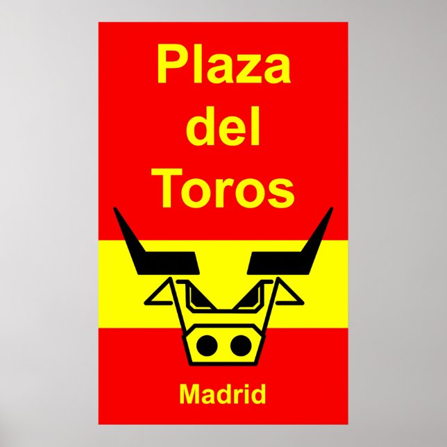 Pôster Plaza del Toros (Frente)