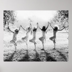 Poster PLEASANT DREAMSwoman, pagan, spiritual, dance, wil