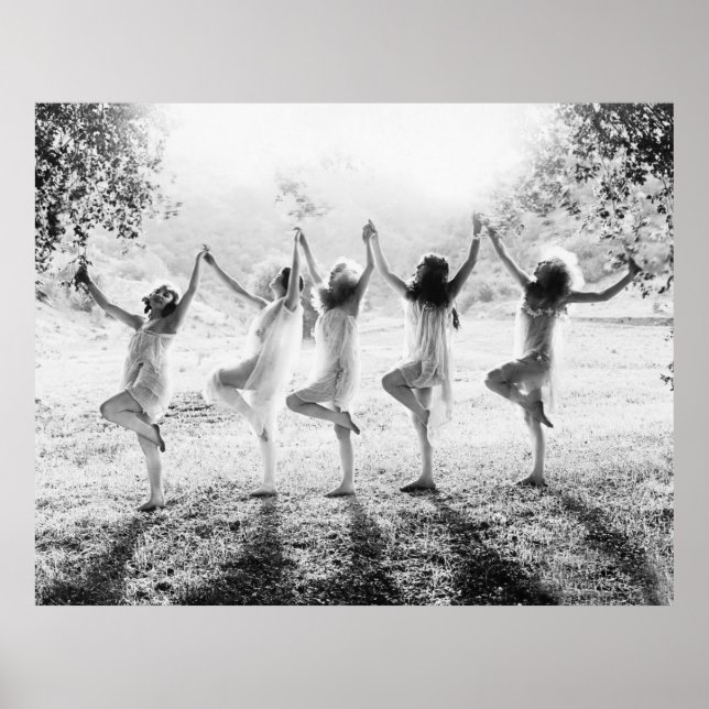 Poster PLEASANT DREAMSwoman, pagan, spiritual, dance, wil (Frente)