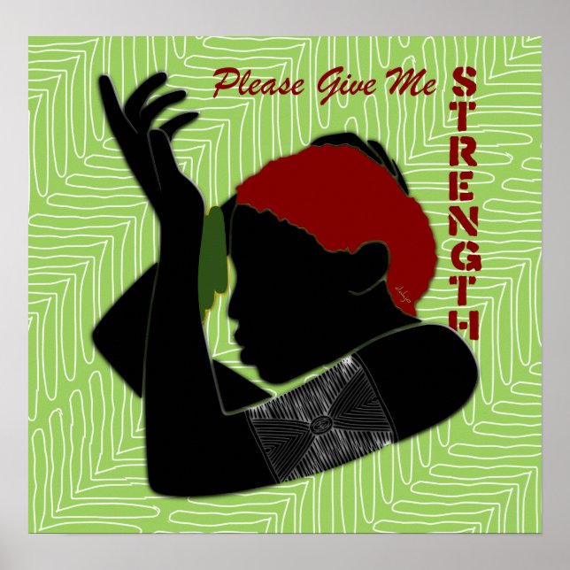 Pôster Please Give Me Strength (Frente)