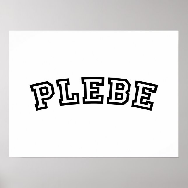 POSTER PLEBE (Frente)